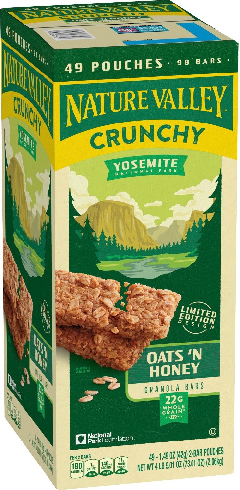 Oats 'n Honey Crunchy Granola Bars, 49 ct.