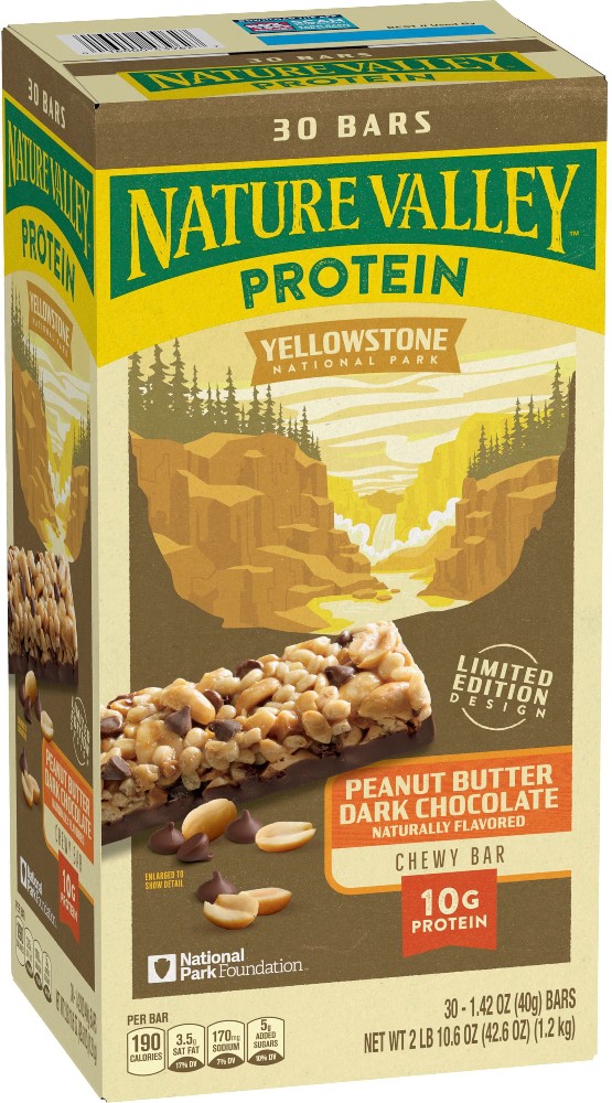 Peanut Butter Dark Chocolate Protein Chewy Bars, 30 ct.