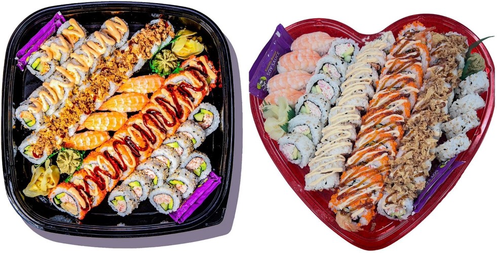 Akita Sushi Roll Party Tray, 44 pcs.