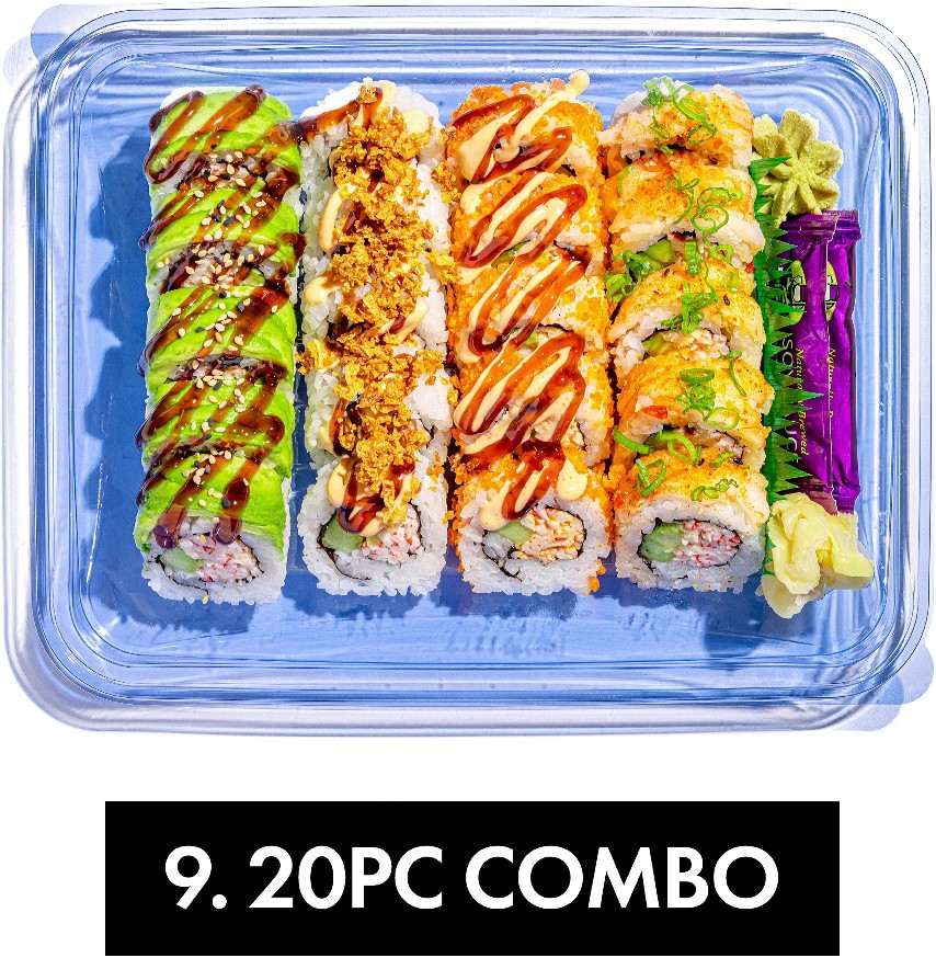 Sushi Roll Combo Platter, 20 pcs.