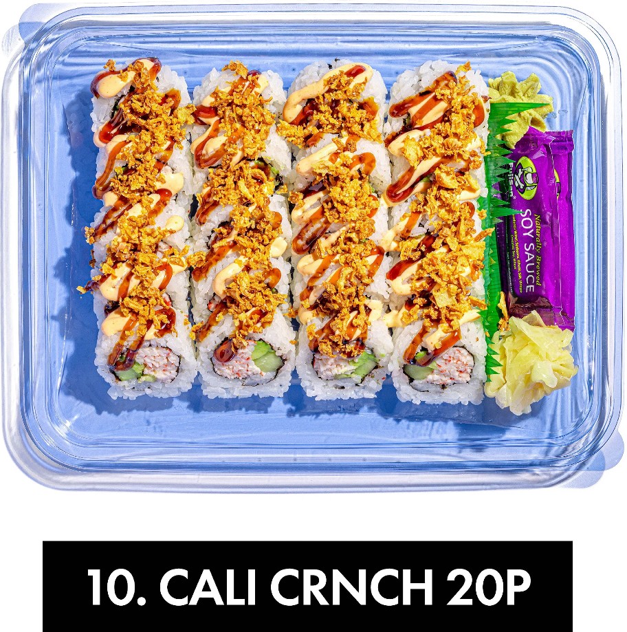 Sushi California Crunch Roll, 20 pcs.