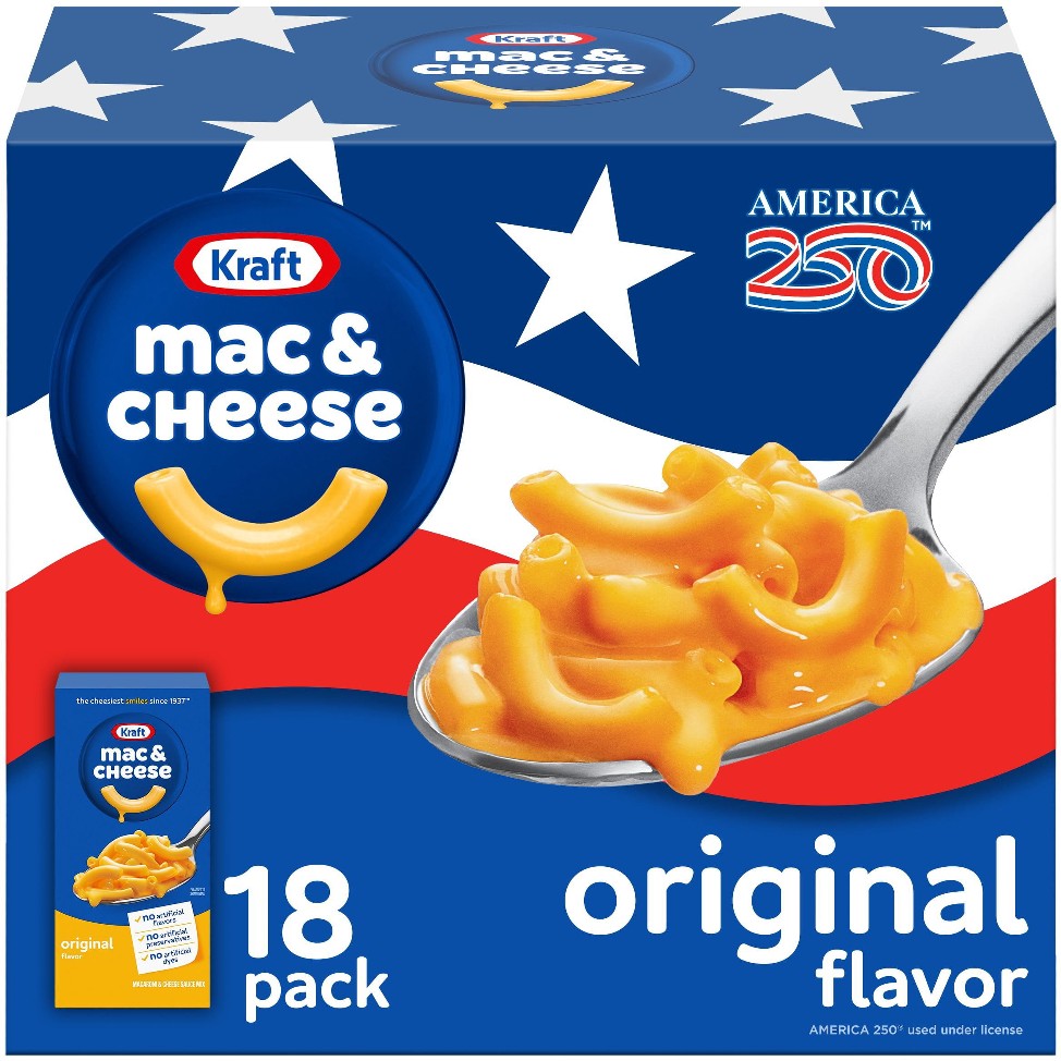Original Macaroni and Cheese Dinner 18 pk.