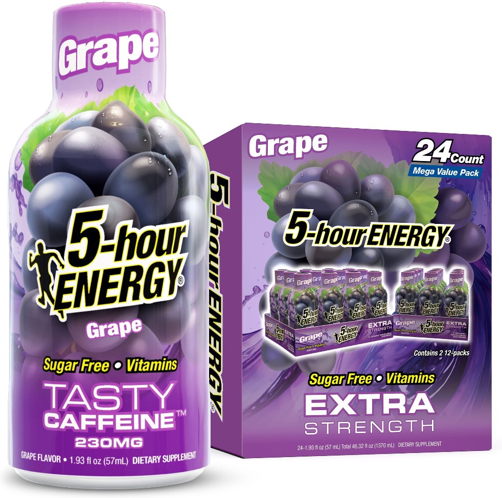Shot, Extra Strength, Grape 1.93 oz., 24 pk.