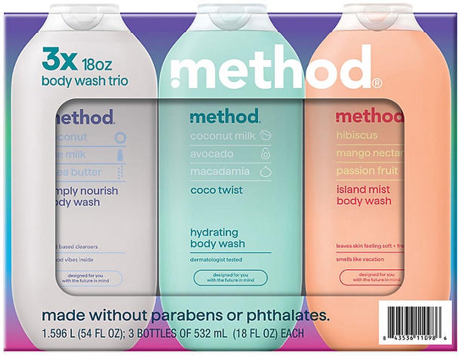 Experiential Body Wash Trio, 18 fl. oz., 3 pk.