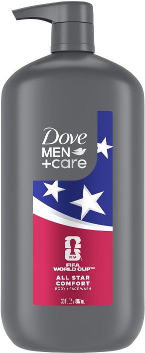 Men Limited Edition FIFA All Star Body Wash, Comfort, 30 fl. oz., 2 pk.