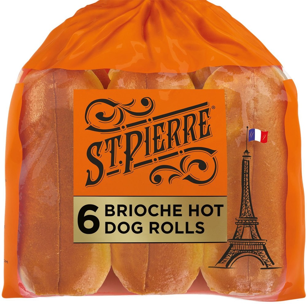 Brioche Hot Dog Rolls, 6 ct.