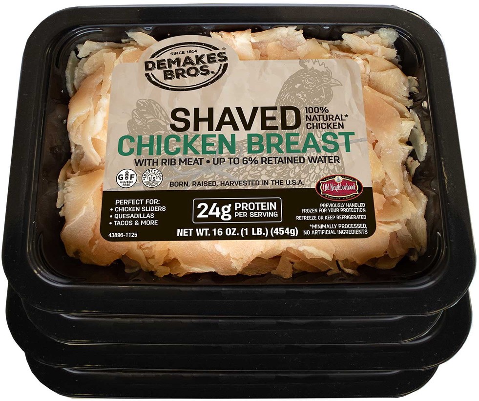 No Antibiotics Ever Shaved Chicken, 16 oz, 2 pk.