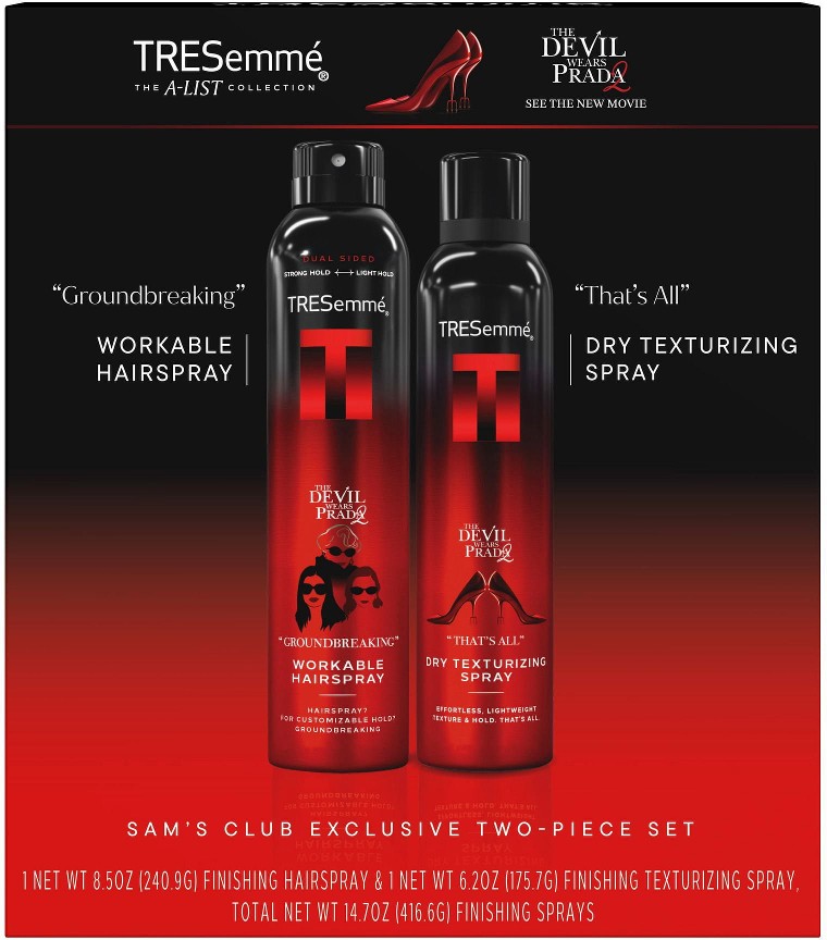 Tresemme A-List Collection Hairspray and Dry Texturizing Spray Set