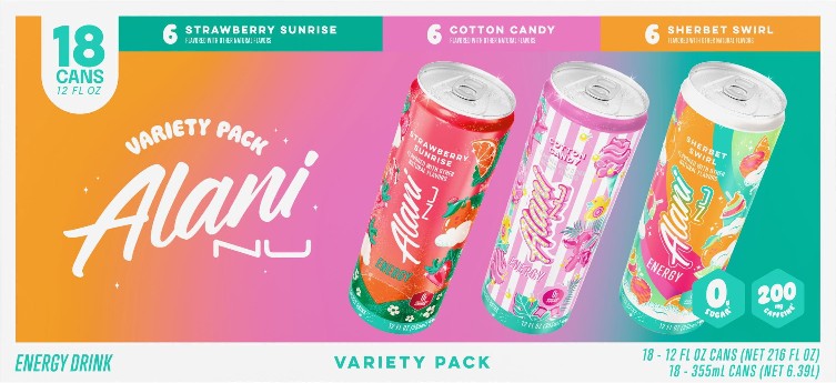 Energy Drink Variety Pack, 12 fl. oz., 18 pk.
