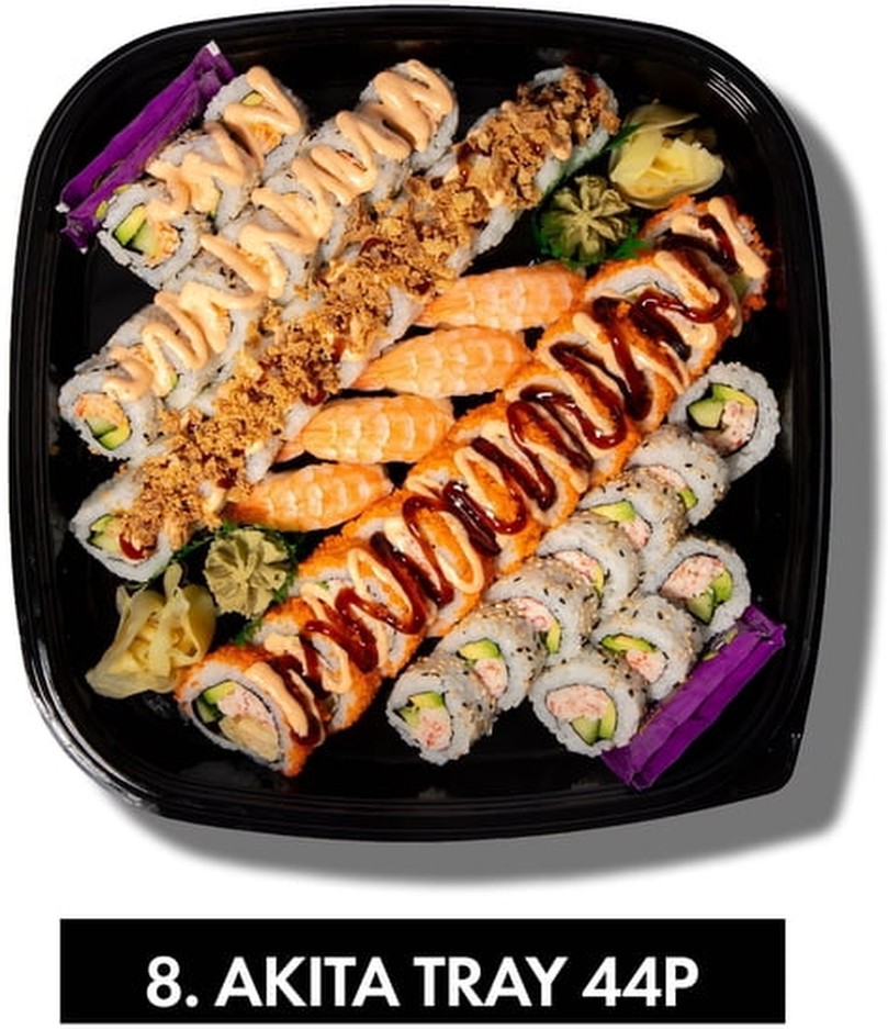 Akita Sushi Roll Party Tray, 44 pcs.