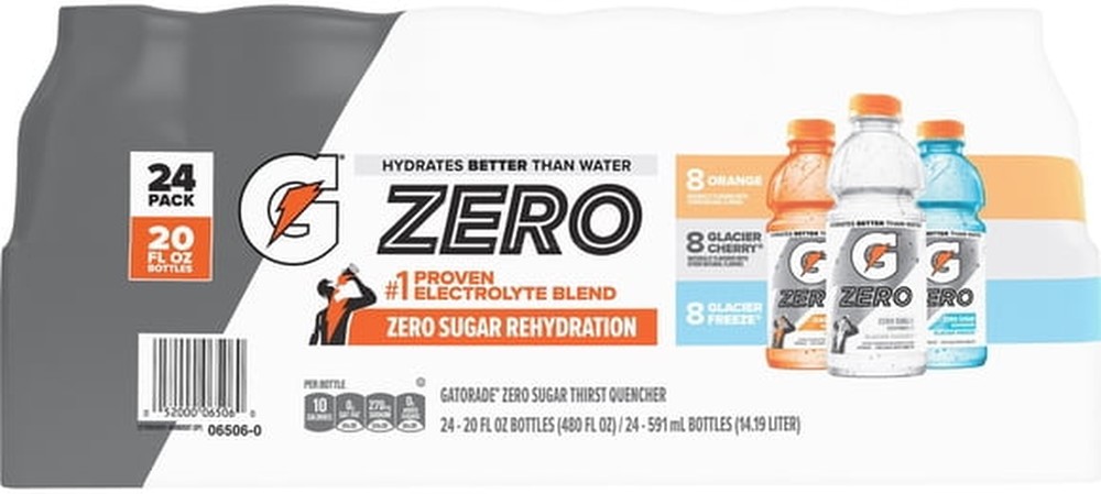 Zero Sugar Thirst Quencher Variety Pack, 20 fl. oz., 24 pk.