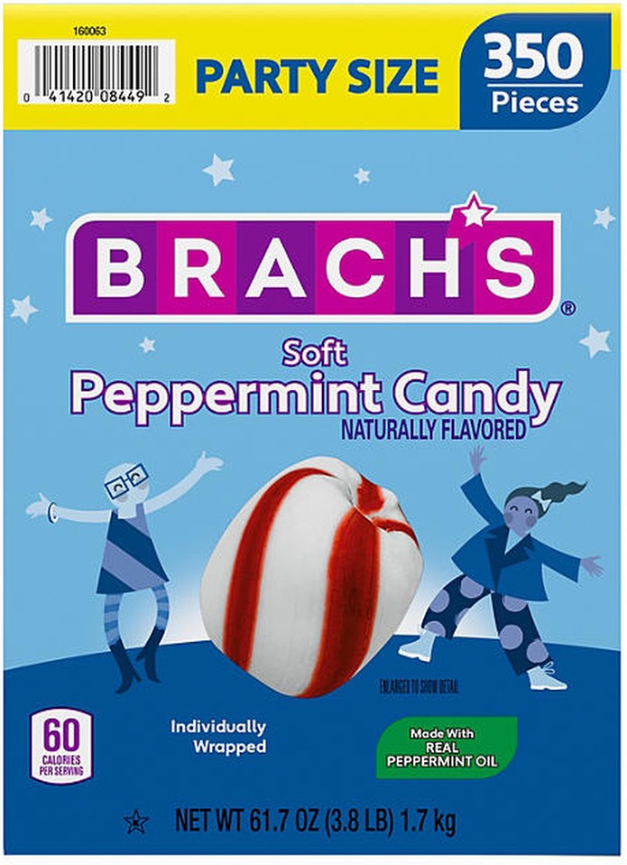 Soft Peppermint Candies, 350 pcs.