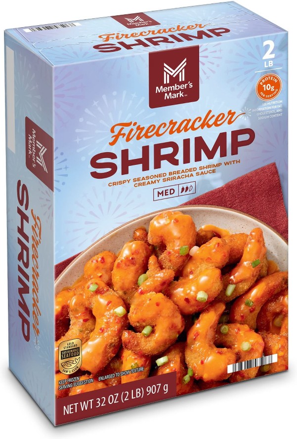 Breaded Firecracker Shrimp, Frozen, 2 lbs.
