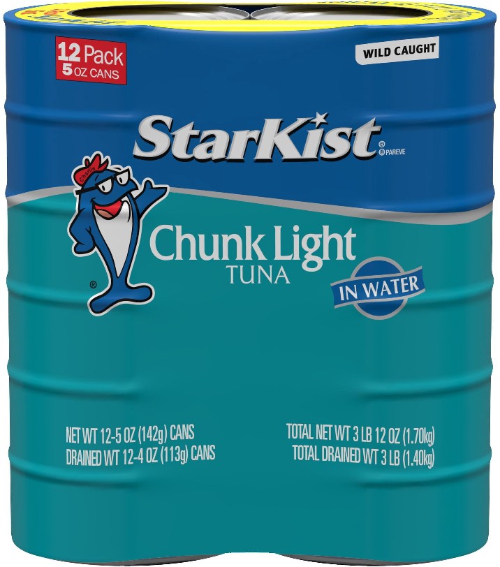 Chunk Light Tuna in Water 5 oz., 12 pk.