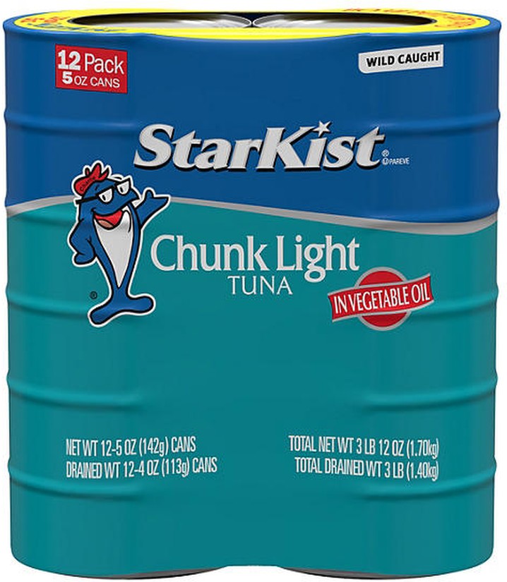 Chunk Light Tuna in Oil 5 oz., 12 pk.