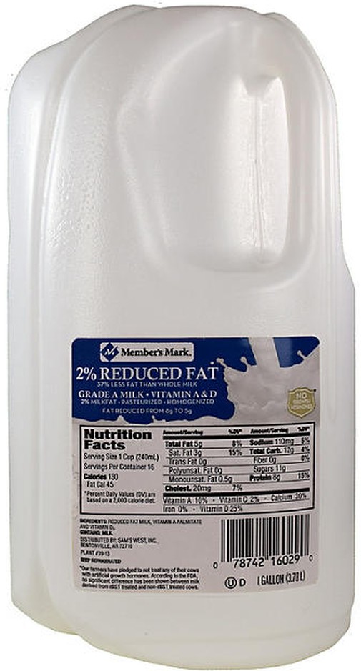 2% Reduced Fat Milk (1 gal.)