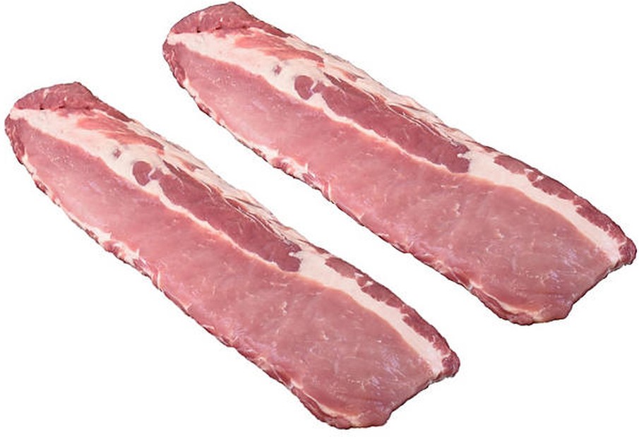 Pork Loin Back Ribs, Cryovac, priced per pound