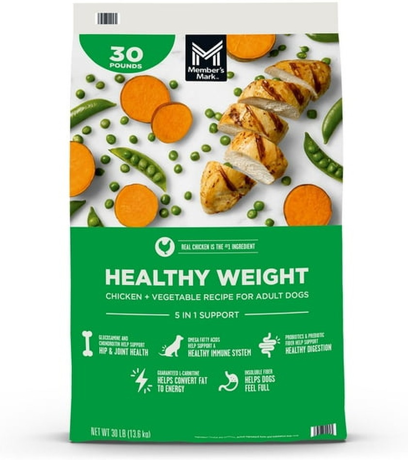 Healthy Weight Chicken & Vegetables Adult Dry Dog Food, 30 lbs.
