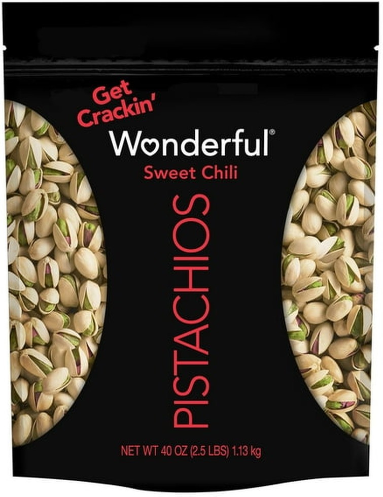 Pistachios Sweet Chili, 40 oz.