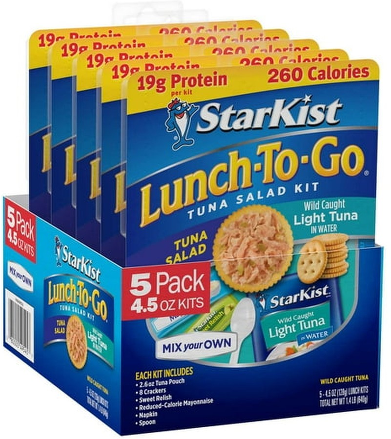 Chunk Light Tuna In Water Lunch To-Go 4.1oz., 5 ct.