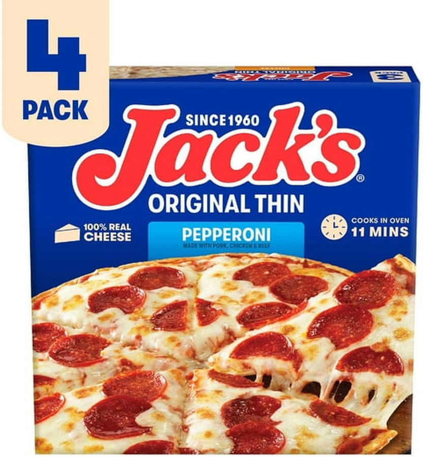 Original Thin Pepperoni Frozen Pizza 4 pk.