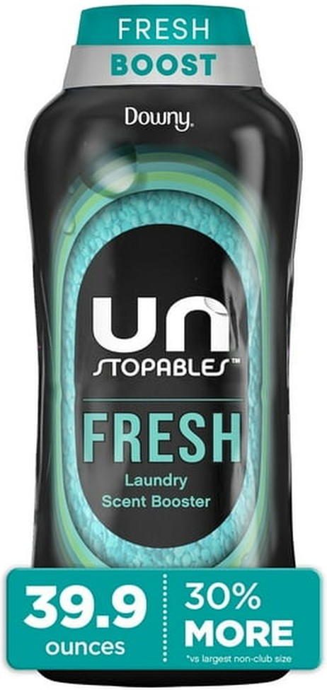 Unstopables In-Wash Laundry Scent Booster Beads, Fresh, 39.9 oz