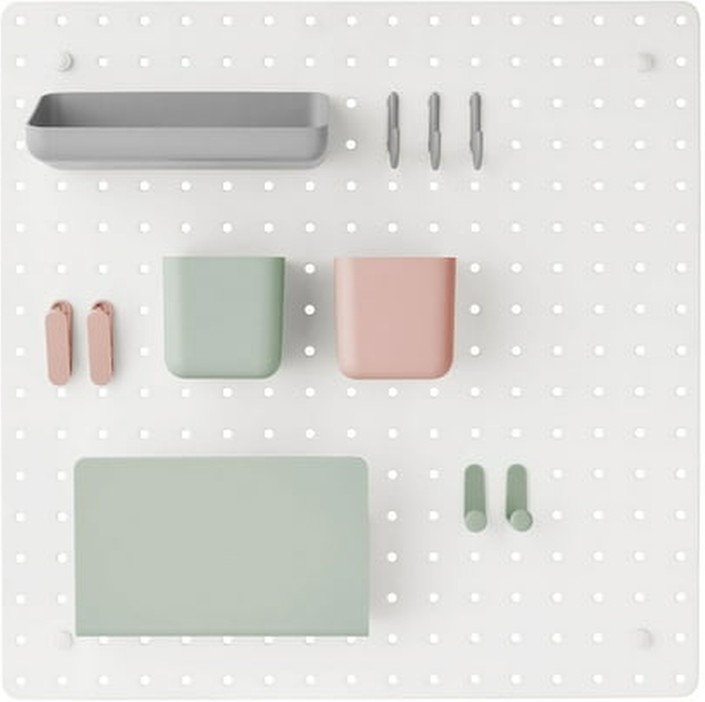 Pegboard Organizer, 12-Piece Set