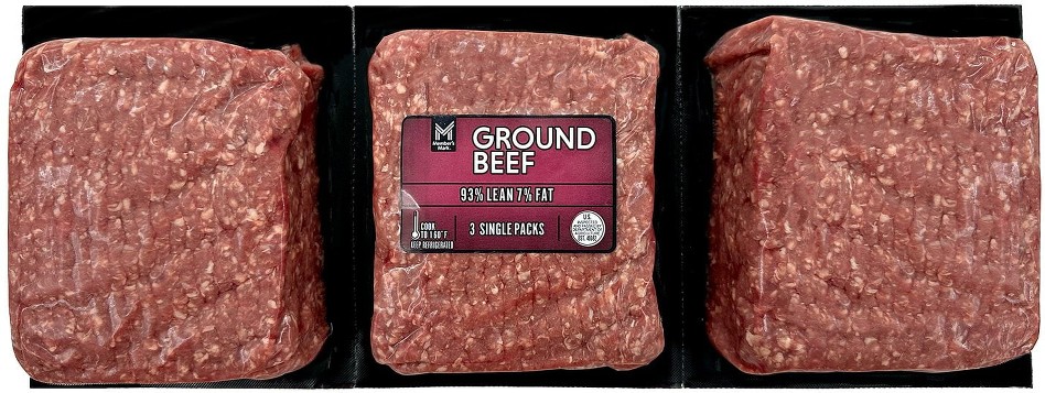 93/7 Ground Beef, priced per pound