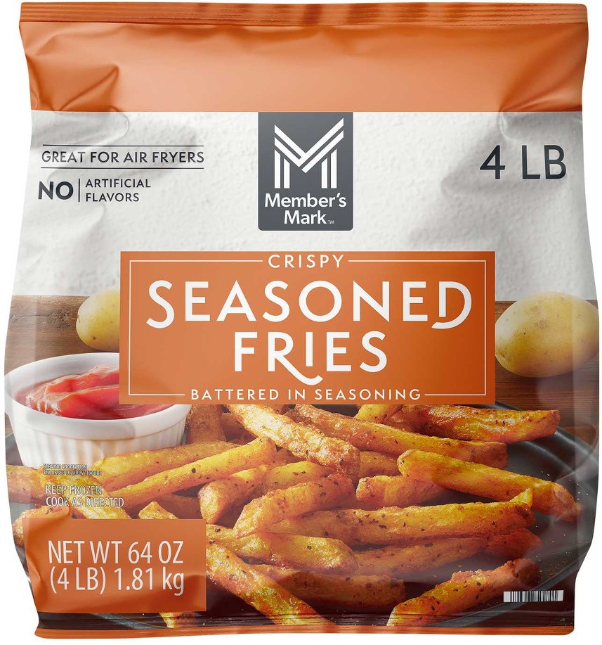 Seasoned French Fries, Frozen, 64 oz.