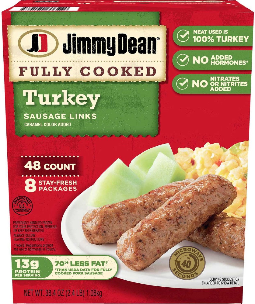 Fully Cooked Turkey Links, 48 ct.