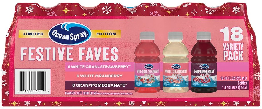 Juice Drink Winter Variety Pack, 10 fl. oz., 18 pk.