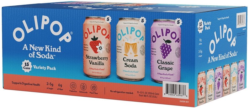 Variety Pack, A New Kind of Soda, 12 fl. oz., 15 pk.