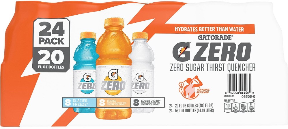 Zero Sugar Thirst Quencher Variety Pack, 20 fl. oz., 24 pk.