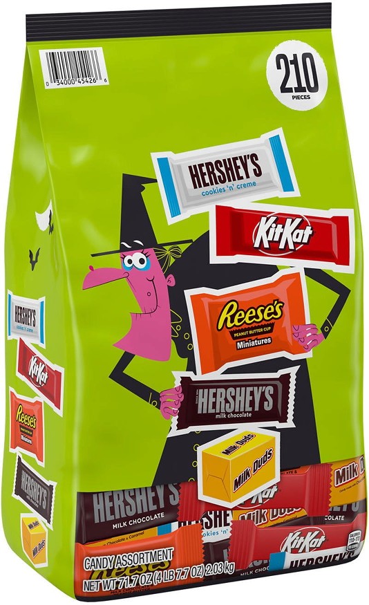Halloween Assorted Flavored Candy, 210 pcs.