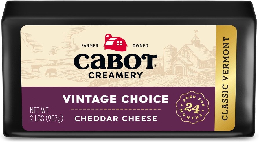 Vintage Cheddar Cheese 2 lbs.