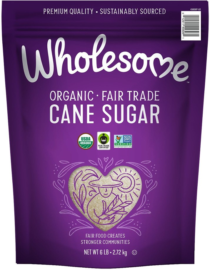 Organic Cane Sugar, 6 lbs.