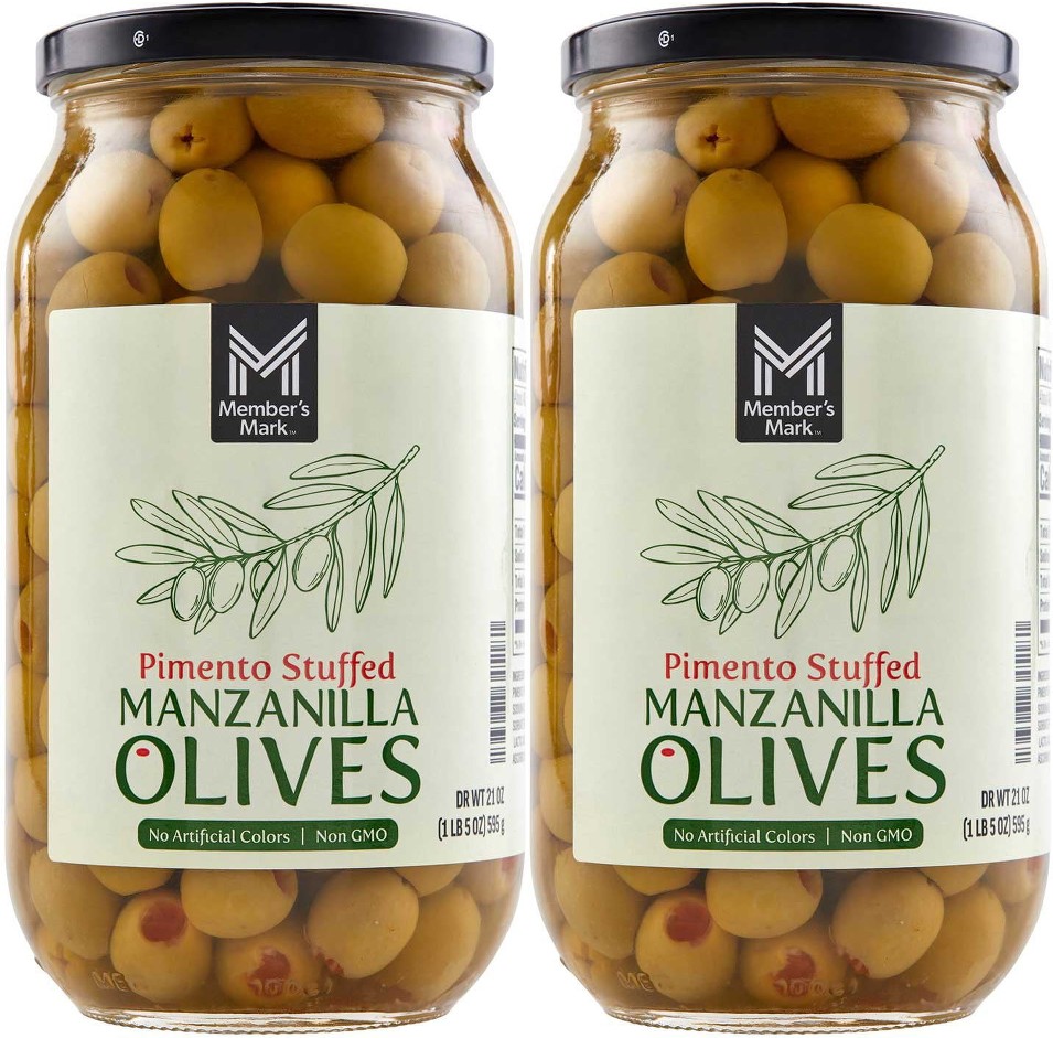 Pimento Stuffed Manzanilla Olives, 2 pk.