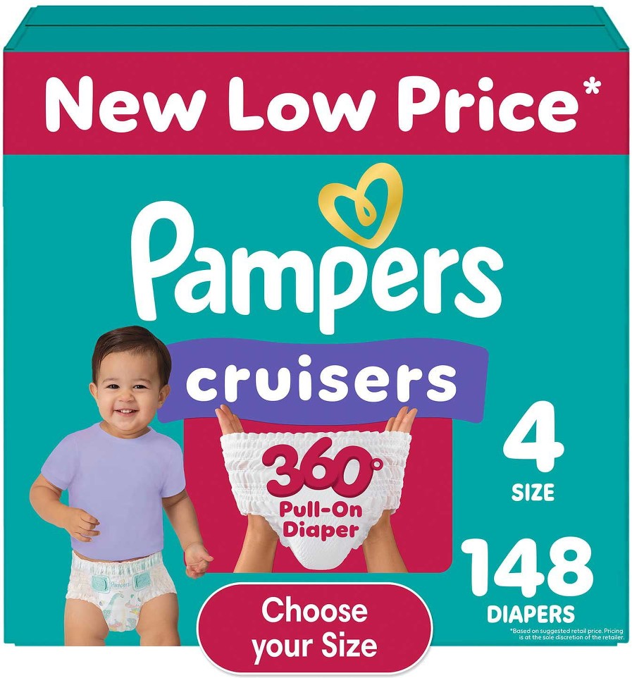 Cruisers 360 Diapers, Sizes 4-7