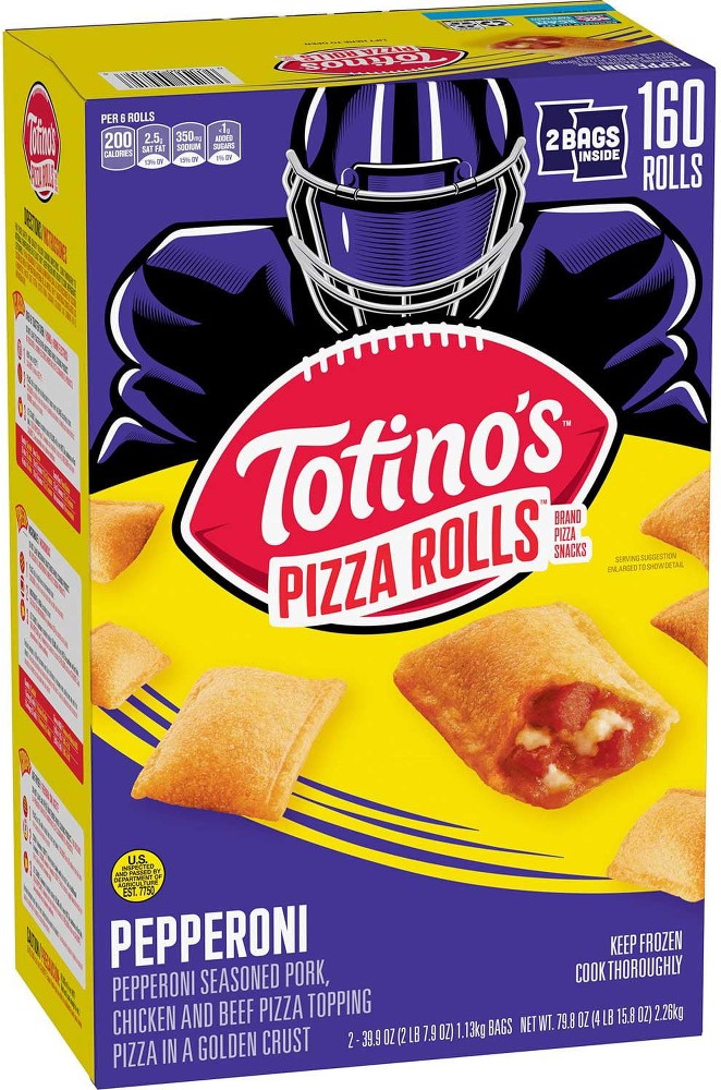Frozen Pizza Rolls, Pepperoni 160 ct.