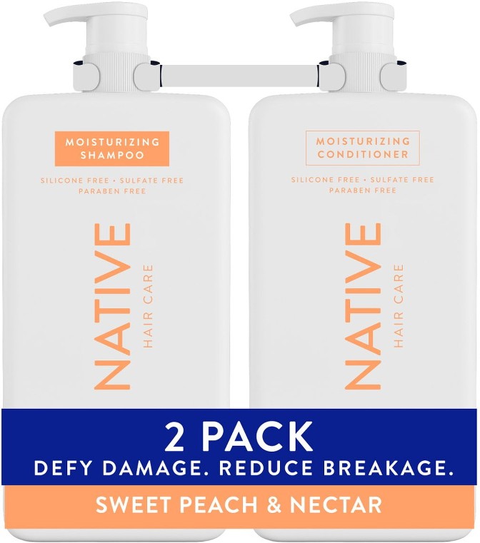 Sweet Peach & Nectar Shampoo & Conditioner, 34 fl. oz., 2pk.