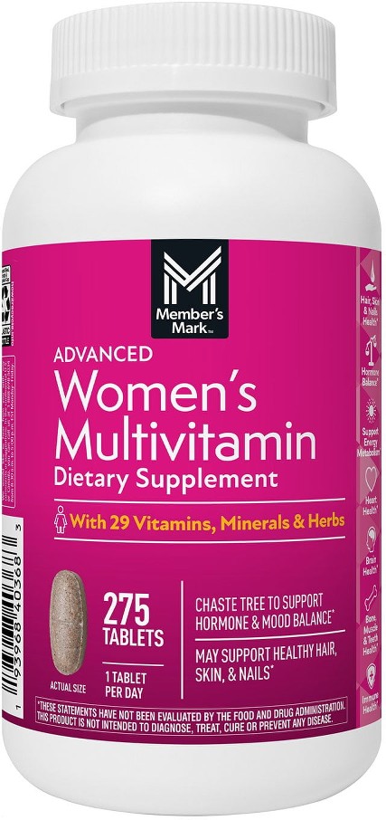 Advanced Women's Multivitamin Tablets, 275 ct.