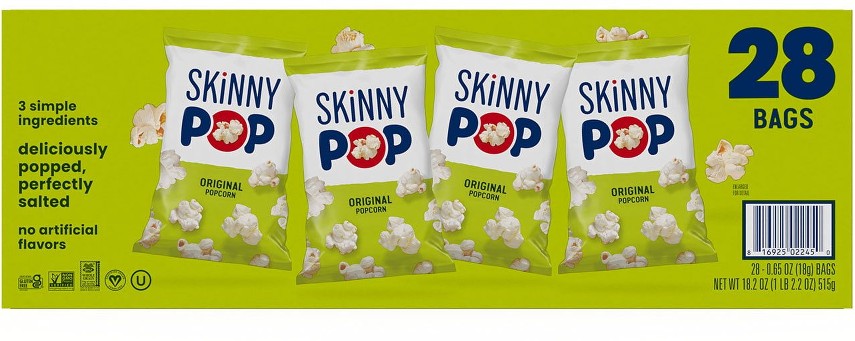 Original Popcorn Snack Bags, 0.65 oz., 28 pk.