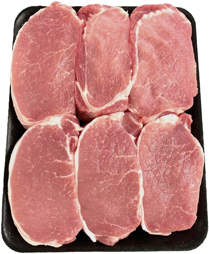Boneless Pork Loin Chops, priced per pound