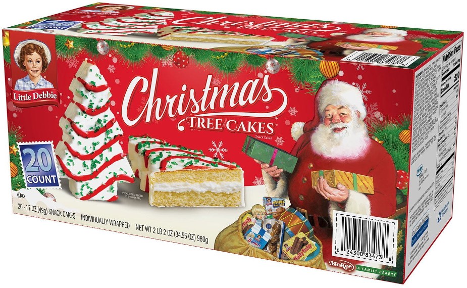 Christmas Tree Cakes, 1.7 oz., 20 pk.