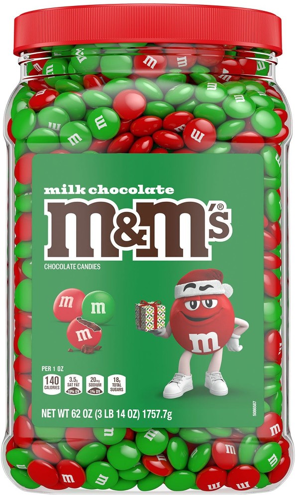 Christmas Milk Chocolate Candy, 62 oz.