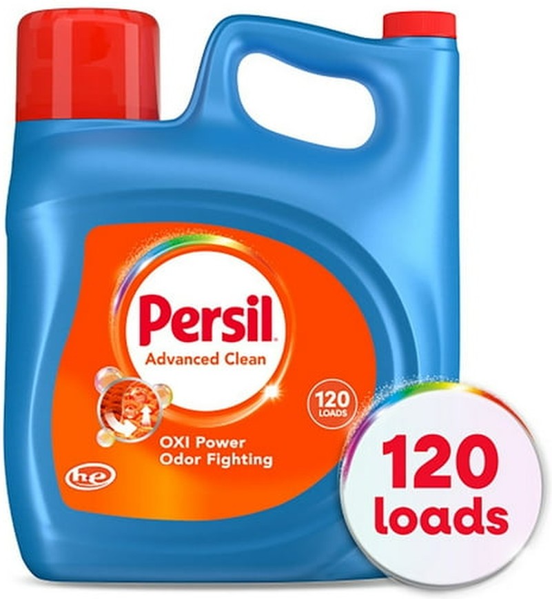Advanced Clean Oxi+Odor Liquid Laundry Detergent, 120 loads, 201.6 fl. oz.