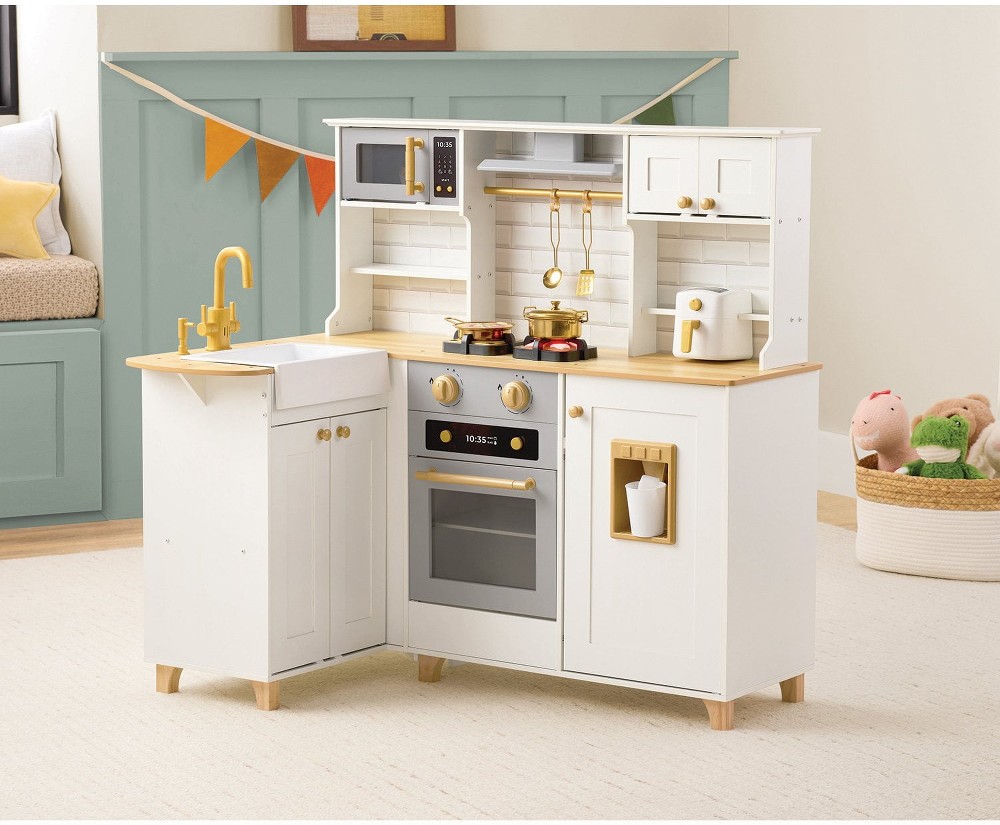 Deluxe Wooden Kitchen Playset