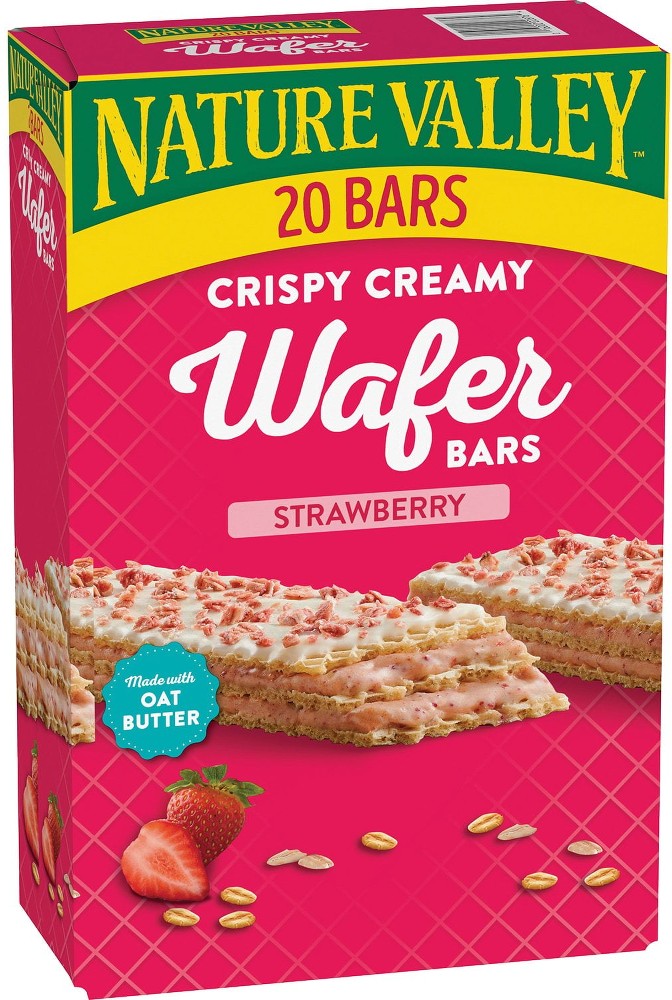 Crispy Creamy Strawberry Wafer Bars (20 ct.)