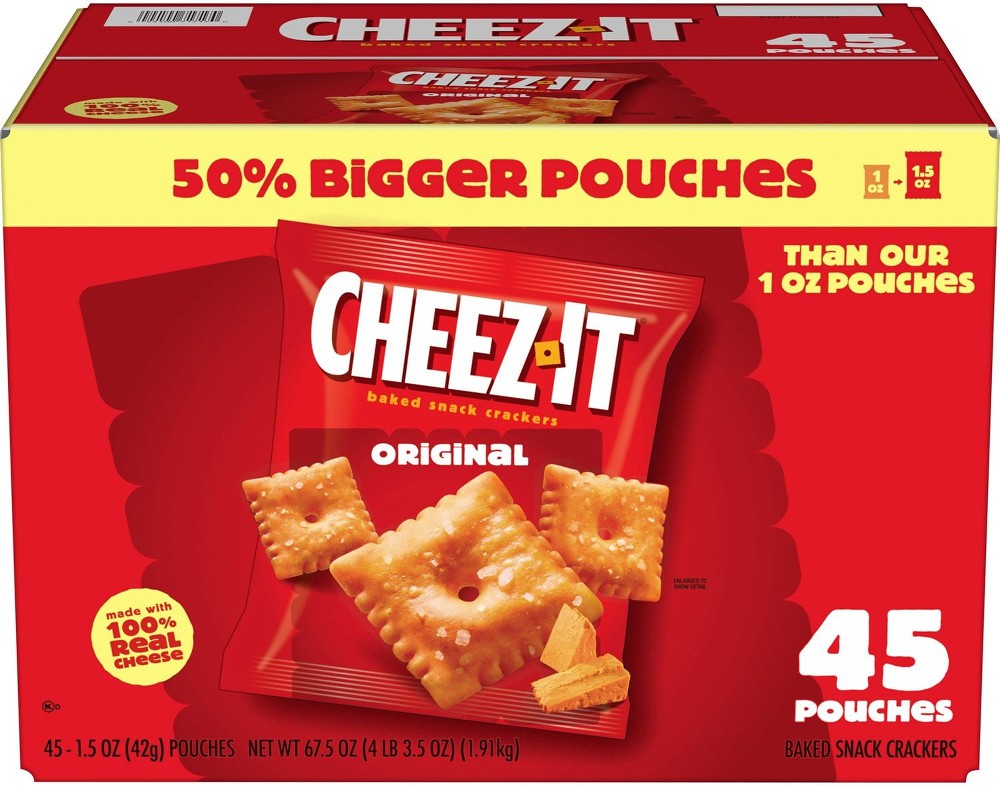 Original Baked Snack Crackers 1.5 oz., 45 pk.