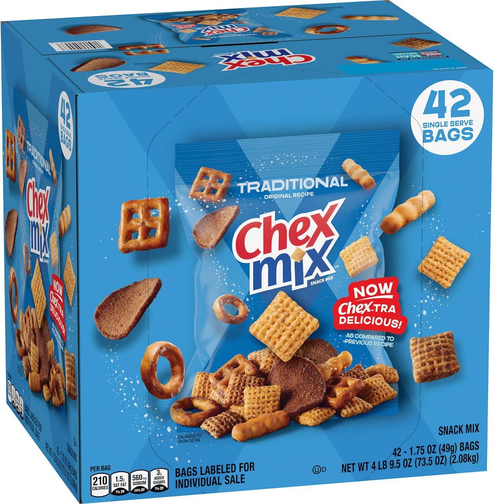 Traditional Savory Snack Mix, 1.75 oz., 42 pk.
